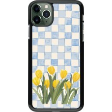 iPhone 11 Pro Max Case Hülle - Blue vichy tulips Spring 2026
