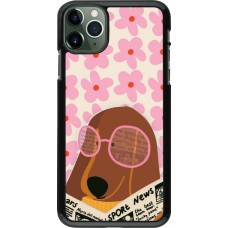iPhone 11 Pro Max Case Hülle - Dog with newspaper Spring 2026