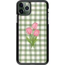 iPhone 11 Pro Max Case Hülle - Green vichy tulips Spring 2026