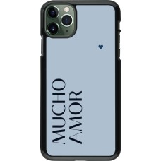 iPhone 11 Pro Max Case Hülle - Valentine 2024 mucho amor azul