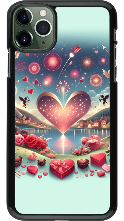 iPhone 11 Pro Max Case Hülle - Valentin 2025 Schick