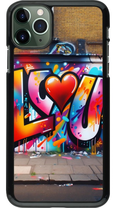 iPhone 11 Pro Max Case Hülle - Valentin 2025 Liebe U Tag
