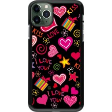 iPhone 11 Pro Max Case Hülle - Valentine 2023 love symbols