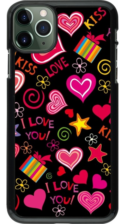 iPhone 11 Pro Max Case Hülle - Valentine 2023 love symbols