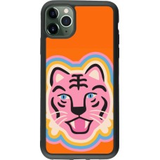 iPhone 11 Pro Max Case Hülle - Silikon schwarz Lion colors 2026