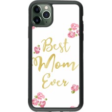 iPhone 11 Pro Max Case Hülle - Silikon schwarz Mom 2024 best Mom ever