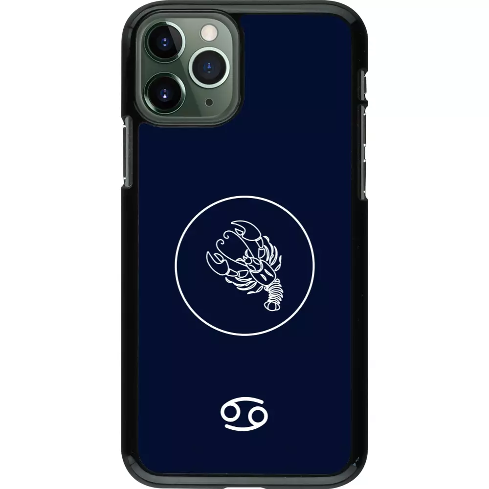 iPhone 11 Pro Case Hülle - Astrologie Krebs