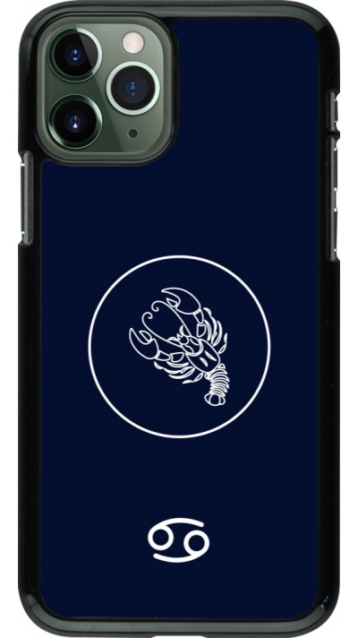 iPhone 11 Pro Case Hülle - Astrologie Krebs