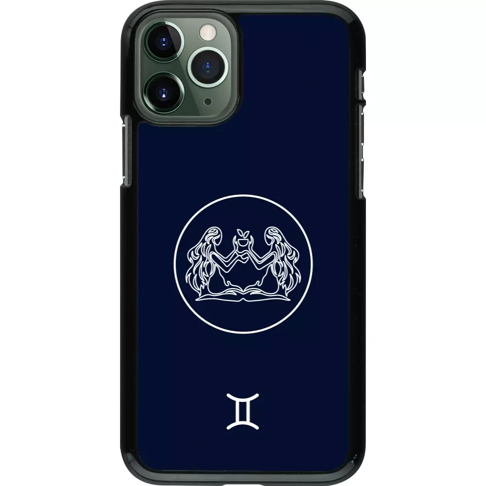 iPhone 11 Pro Case Hülle - Astrologie Zwillinge