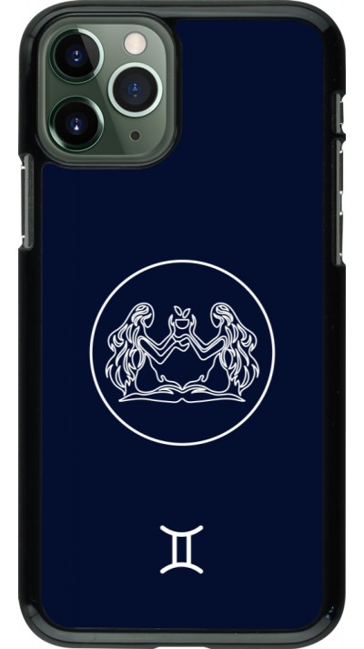 iPhone 11 Pro Case Hülle - Astrologie Zwillinge