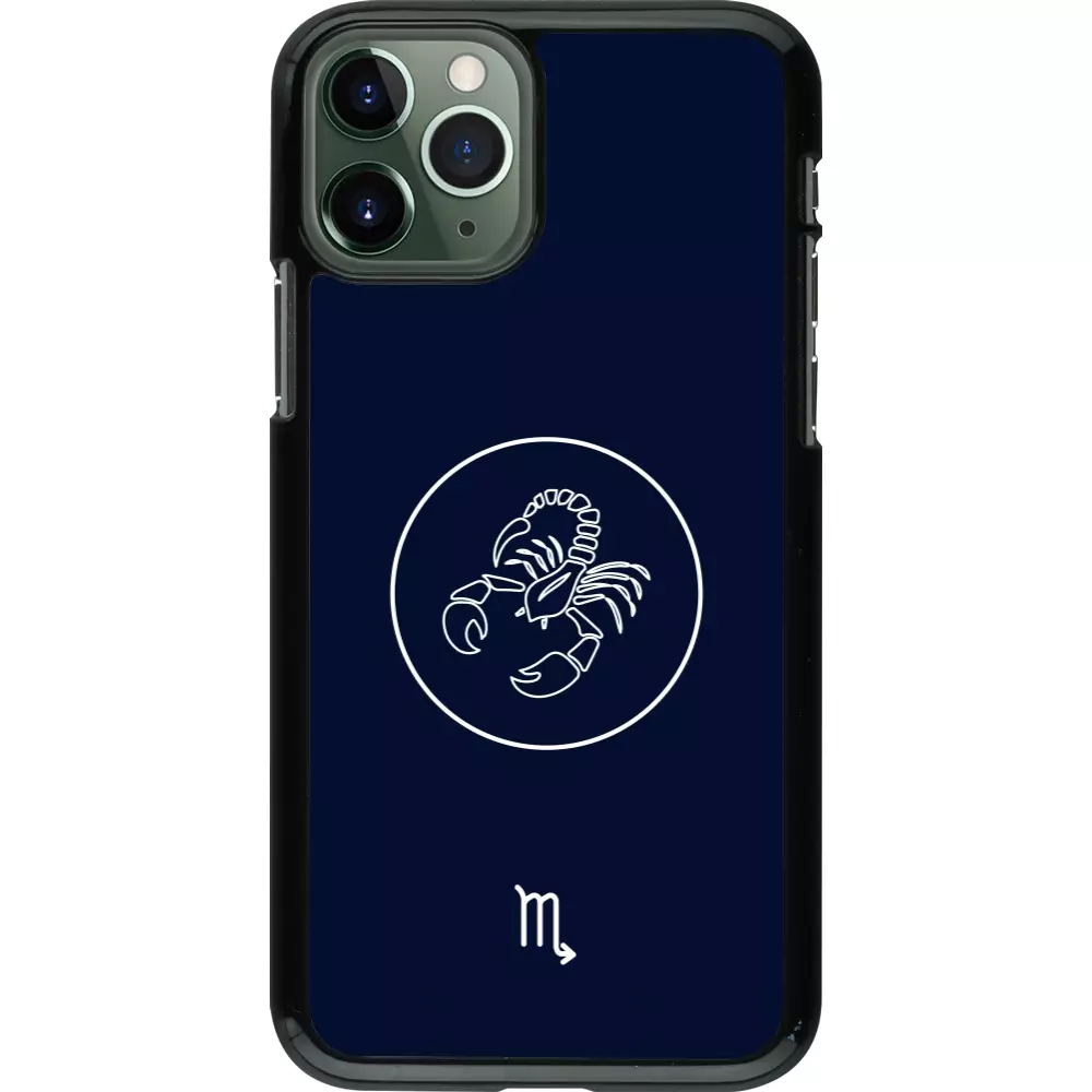iPhone 11 Pro Case Hülle - Astrologie Skorpion