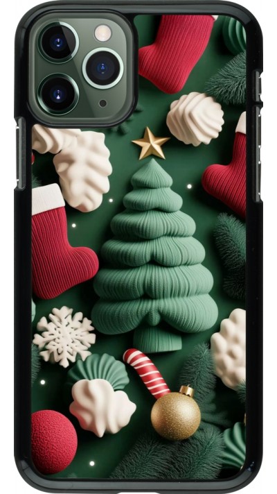 iPhone 11 Pro Case Hülle - Christmas 25 Christmas textiles