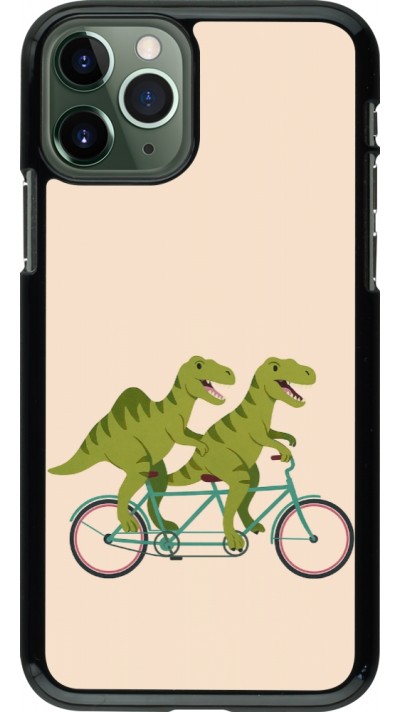 iPhone 11 Pro Case Hülle - Dinosaurs on bikes 2026