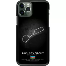 iPhone 11 Pro Case Hülle - F1 Track 2025 Azerbaijan
