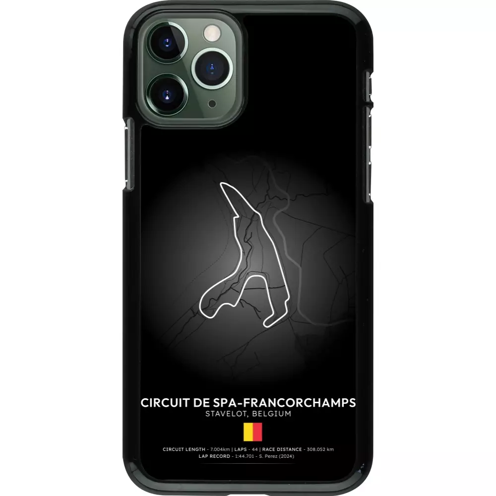 iPhone 11 Pro Case Hülle - F1 Track 2025 Belgium