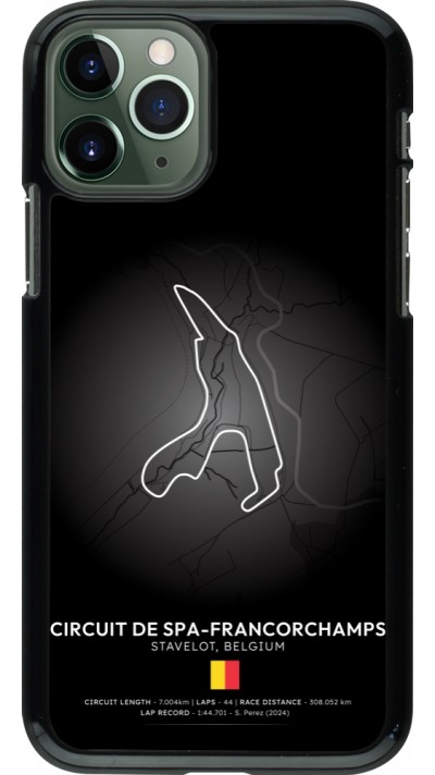iPhone 11 Pro Case Hülle - F1 Track 2025 Belgium