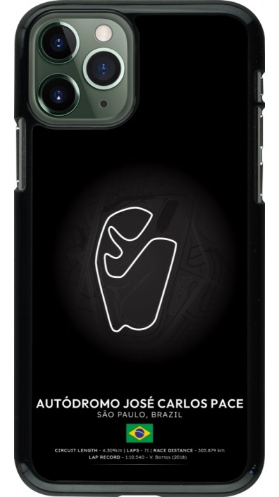 iPhone 11 Pro Case Hülle - F1 Track 2025 Brazil
