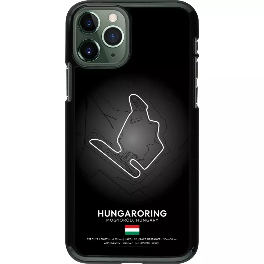 iPhone 11 Pro Case Hülle - F1 Track 2025 Hungary