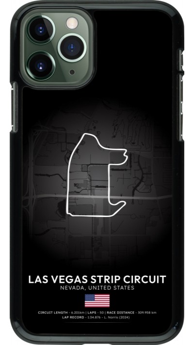 iPhone 11 Pro Case Hülle - F1 Track 2025 Las Vegas