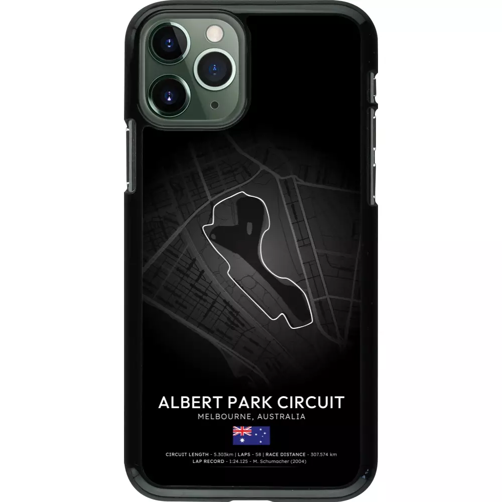 iPhone 11 Pro Case Hülle - F1 Track 2025 Melbourne