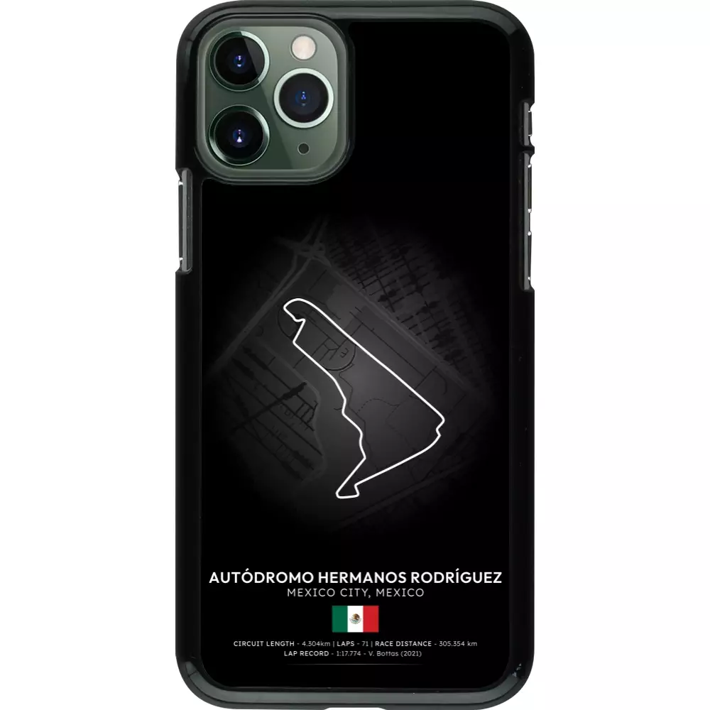 iPhone 11 Pro Case Hülle - F1 Track 2025 Mexico