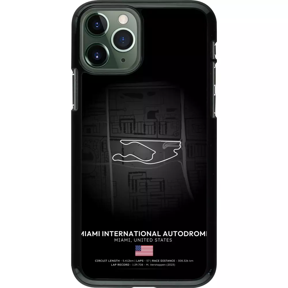 iPhone 11 Pro Case Hülle - F1 Track 2025 Miami