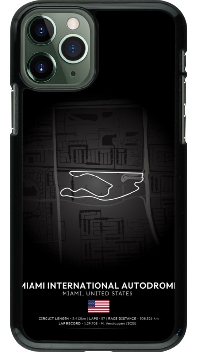 iPhone 11 Pro Case Hülle - F1 Track 2025 Miami