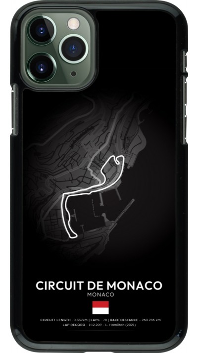 iPhone 11 Pro Case Hülle - F1 Track 2025 Monaco