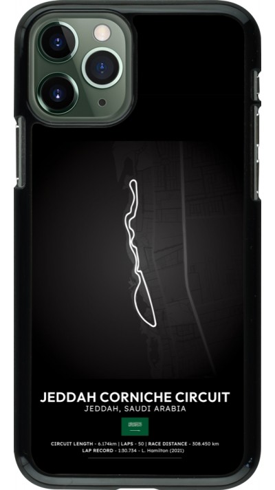 iPhone 11 Pro Case Hülle - F1 Track 2025 Saudi Arabia