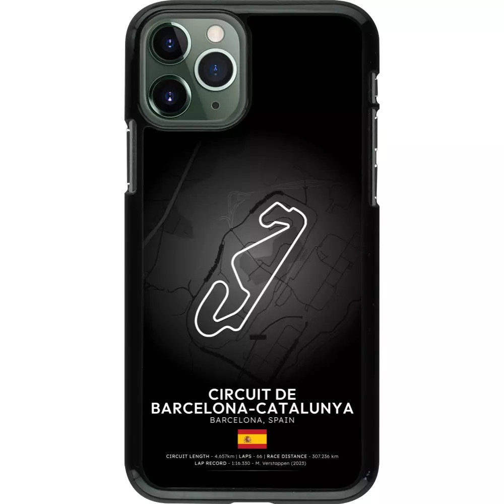iPhone 11 Pro Case Hülle - F1 Track 2025 Spain