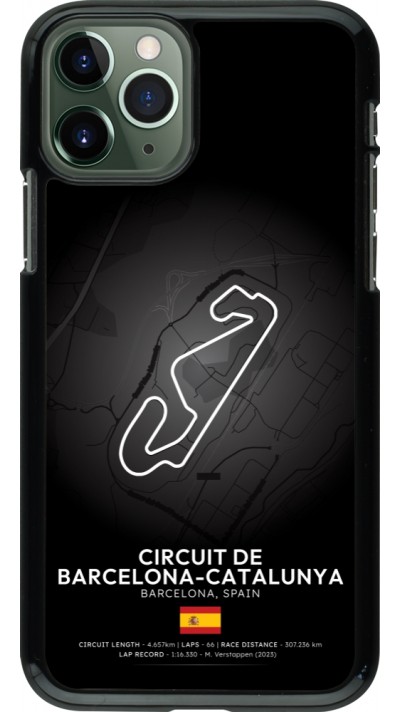 iPhone 11 Pro Case Hülle - F1 Track 2025 Spain