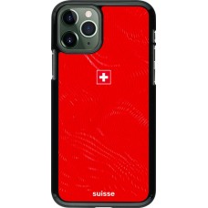 iPhone 11 Pro Case Hülle - Schweiz 2026 personalisierbares Fussballtrikot