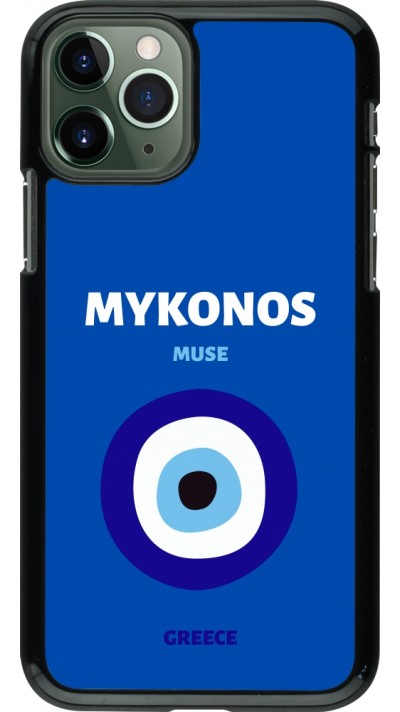 iPhone 11 Pro Case Hülle - Pop Summer Destination Mykonos