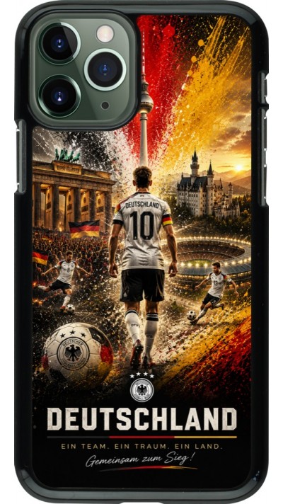 Coque iPhone 11 Pro - Football Allemagne splash 2026
