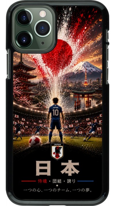 Coque iPhone 11 Pro - Football Japon splash 2026