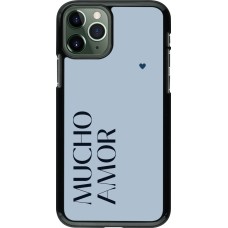 iPhone 11 Pro Case Hülle - Valentine 2024 mucho amor azul