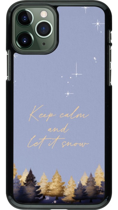 iPhone 11 Pro Case Hülle - Winter 25 Winter illustration of trees