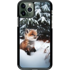iPhone 11 Pro Case Hülle - Weihnachten 2023 Fuechslein Tanne