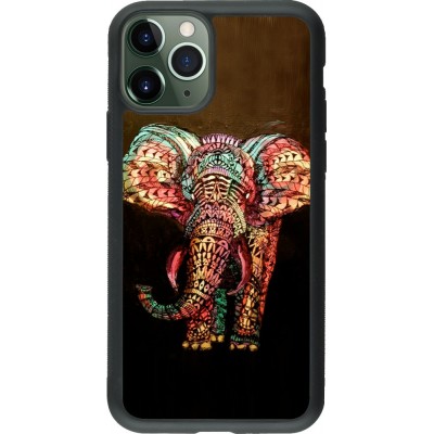 Hülle iPhone 11 Pro - Silikon schwarz Elephant 02