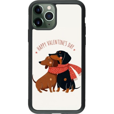 iPhone 11 Pro Case Hülle - Silikon schwarz Saint Valentines Day 26 Happy Valentine