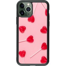 iPhone 11 Pro Case Hülle - Silikon schwarz Saint Valentines Day 26 Lollipop