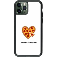 iPhone 11 Pro Case Hülle - Silikon schwarz Saint Valentines Day 26 You have my pizza heart