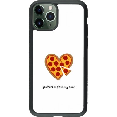 iPhone 11 Pro Case Hülle - Silikon schwarz Saint Valentines Day 26 You have my pizza heart