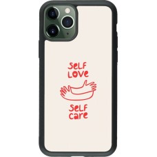 iPhone 11 Pro Case Hülle - Silikon schwarz Saint Valentines Day 26 Self love self care