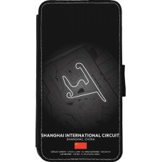 iPhone 11 Pro Case Hülle - Wallet schwarz F1 Track 2025 China