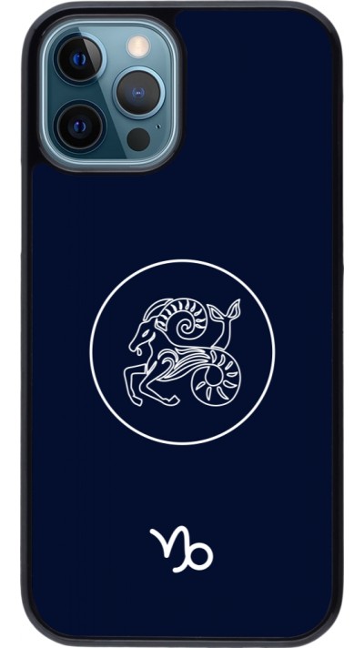 iPhone 12 / 12 Pro Case Hülle - Astrologie Steinbock