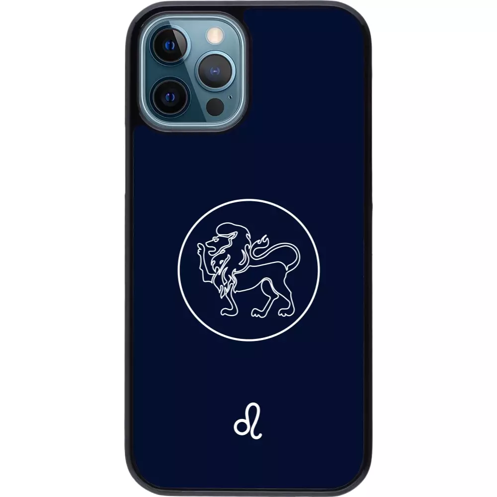 iPhone 12 / 12 Pro Case Hülle - Astrologie Löwe
