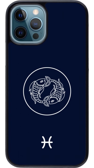 iPhone 12 / 12 Pro Case Hülle - Astrologie Fische