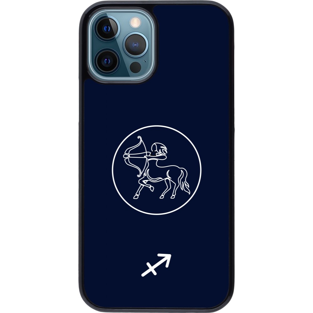 iPhone 12 / 12 Pro Case Hülle - Astrologie Schütze