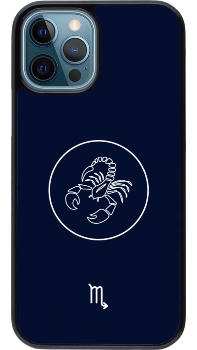 iPhone 12 / 12 Pro Case Hülle - Astrologie Skorpion